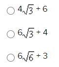 Simplify. (8√(6mn) + 6√(8mn) )/(2√(2mn) )-example-1