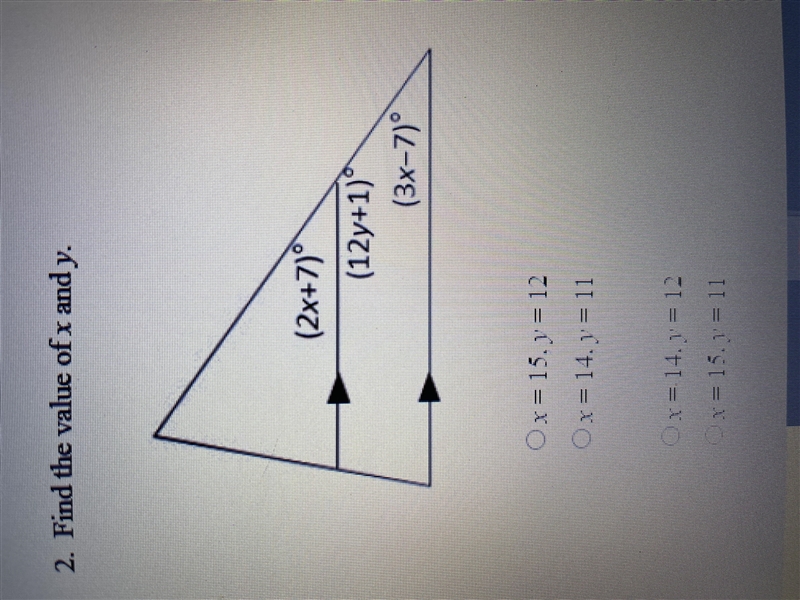 Find the value of x and y-example-1