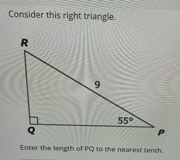 Enter the length of PQ to the nearest tenth.​-example-1