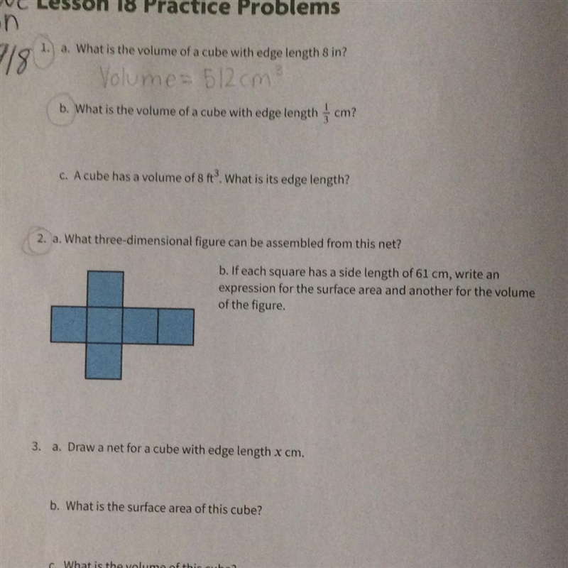 What three-dimensional figure can be assembled from this net?-example-1