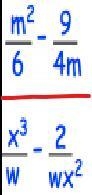 Solve these algebraic expression and make it them into one simplified expression (There-example-1