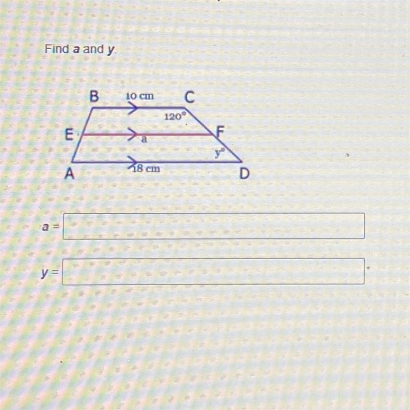 Find a and y ................-example-1