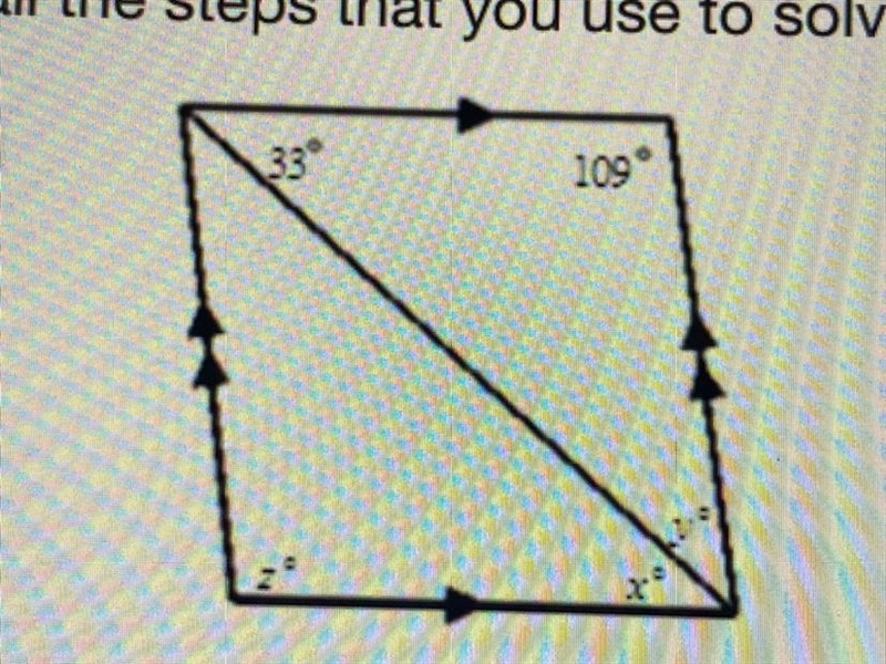 Find the values of x, y, z in the parallelogram-example-1