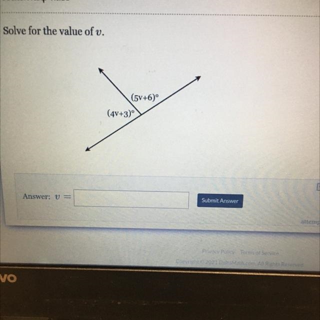 Please help with this!! It’s vertical/adjacent/complementary angles (algebraic)-example-1