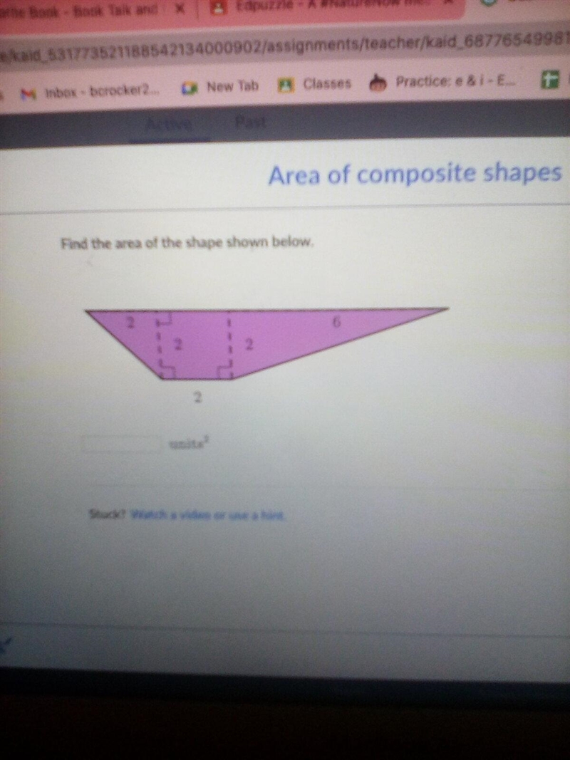 What is the area of this shape hurry-example-1