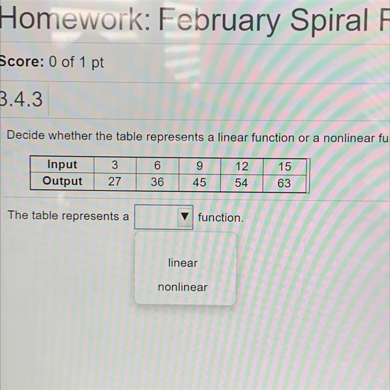 HELP!!!! anyone know any of these answers for the “Homework: February Spiral Review-example-1