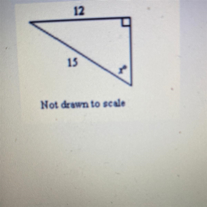 14. Find the value of X round the nearest degree 12 15-example-1