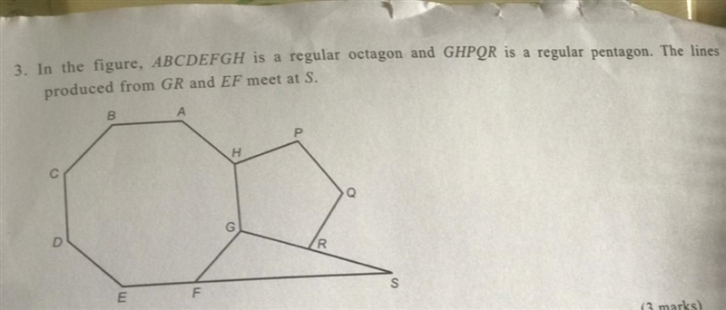 4 questions, can anyone help me please? 1. Find angle FGH 2. Find angle HGR 3. Find-example-1