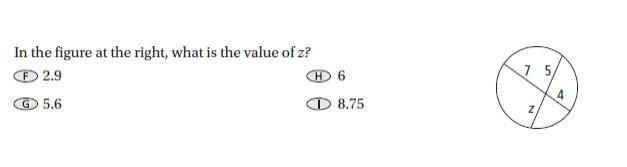 What is the value of z? (multiple choice)-example-1