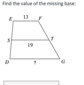 Find the value of the missing base:-example-1