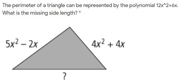 Find the missing length!!!!!-example-1