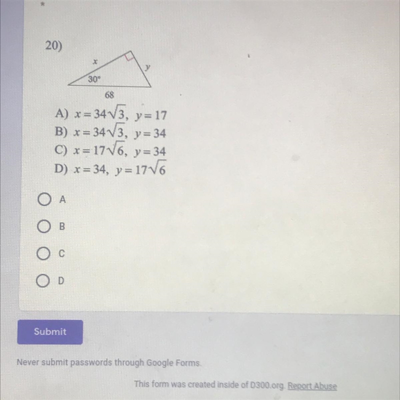 Pls help me with this multiple choice ! (Actually try).-example-1