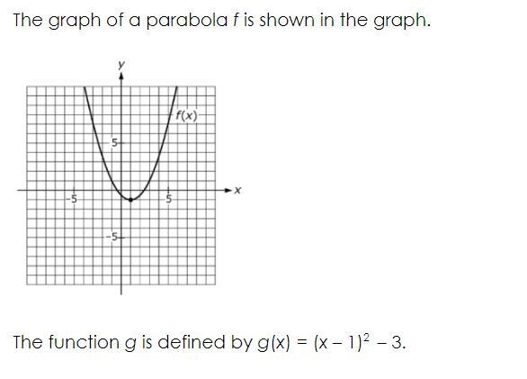 Helpppppp Which function has a smaller minimum? What is that minimum value? a.f(x-example-1