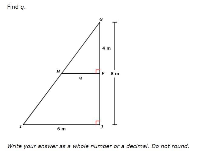 Find q in this geometry problem please.-example-1