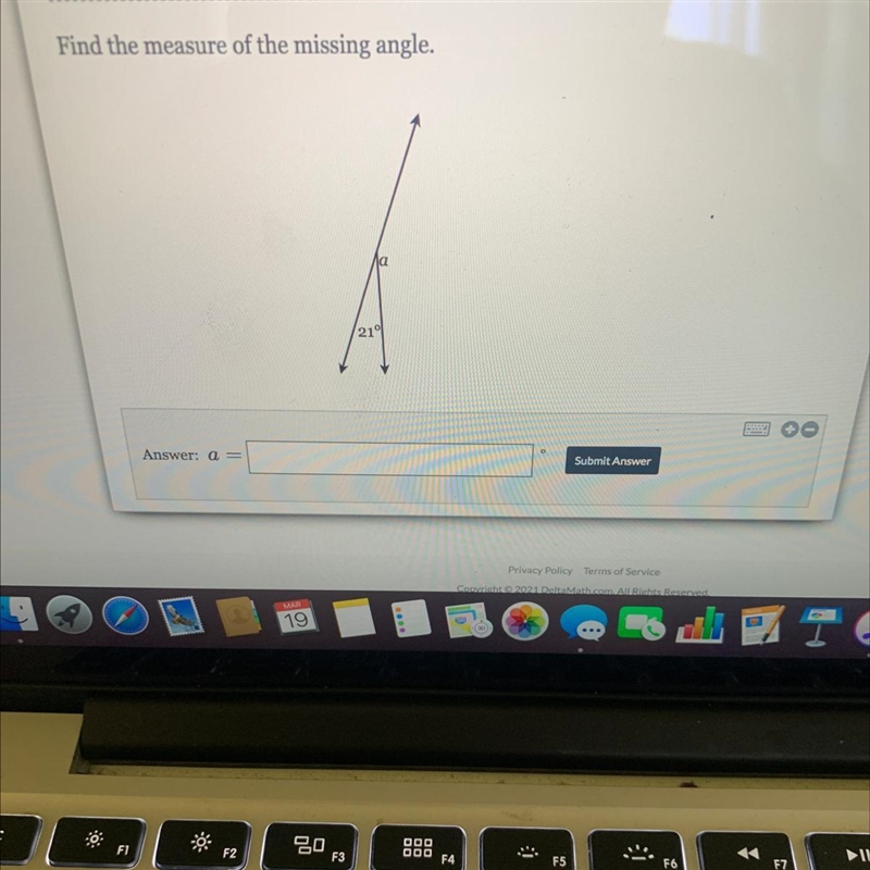 What’s the answer to the missing angle?-example-1