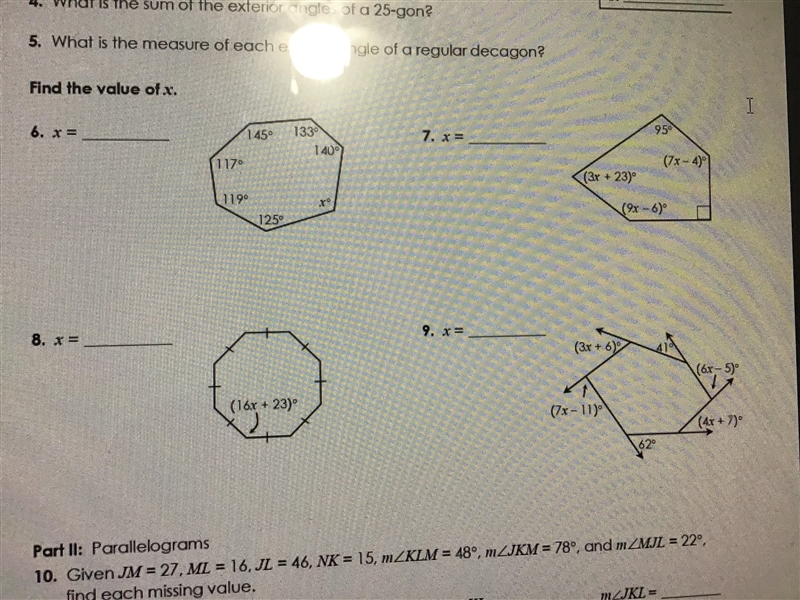 Find the value of x?-example-1