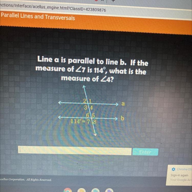 Parallel lines and tranvsveral-example-1