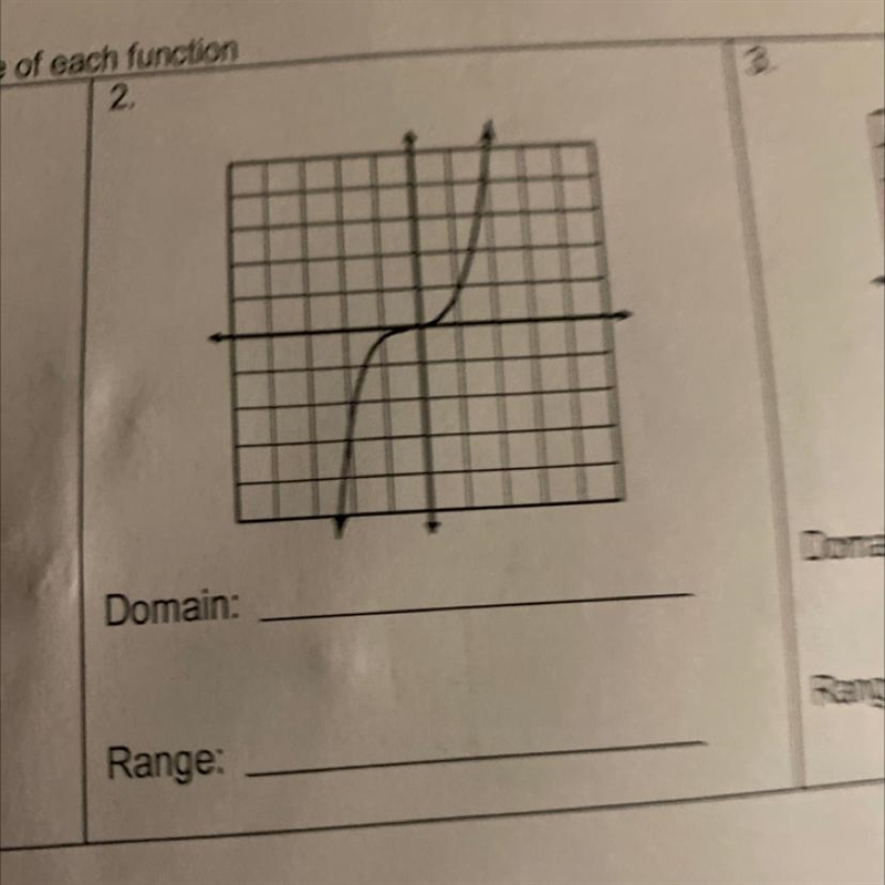 What is the domain and range of the following function-example-1