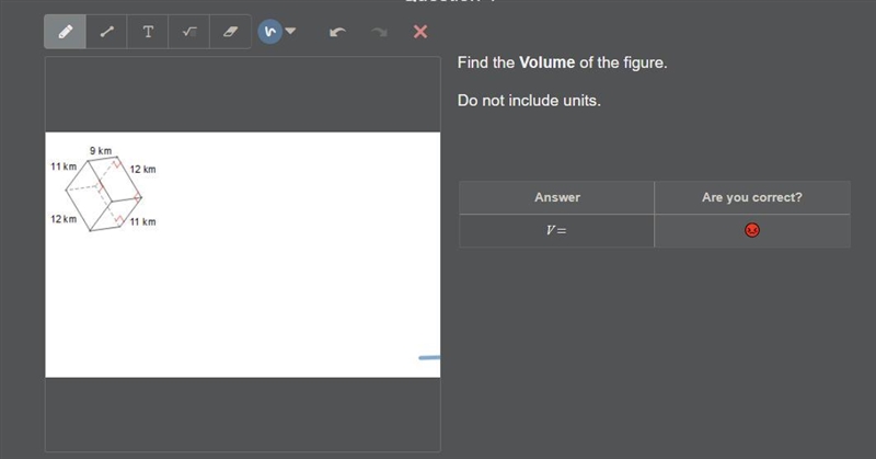 Find the volume of the prism-example-1