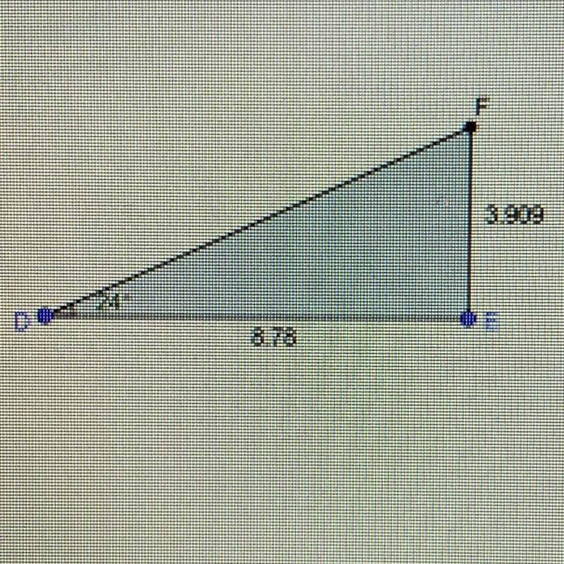 What is the measure of angle F in degrees?-example-1