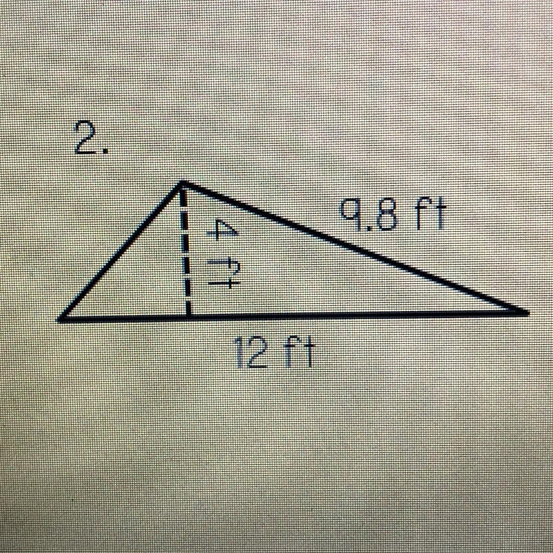 Calculate the area of the shapes below.-example-1