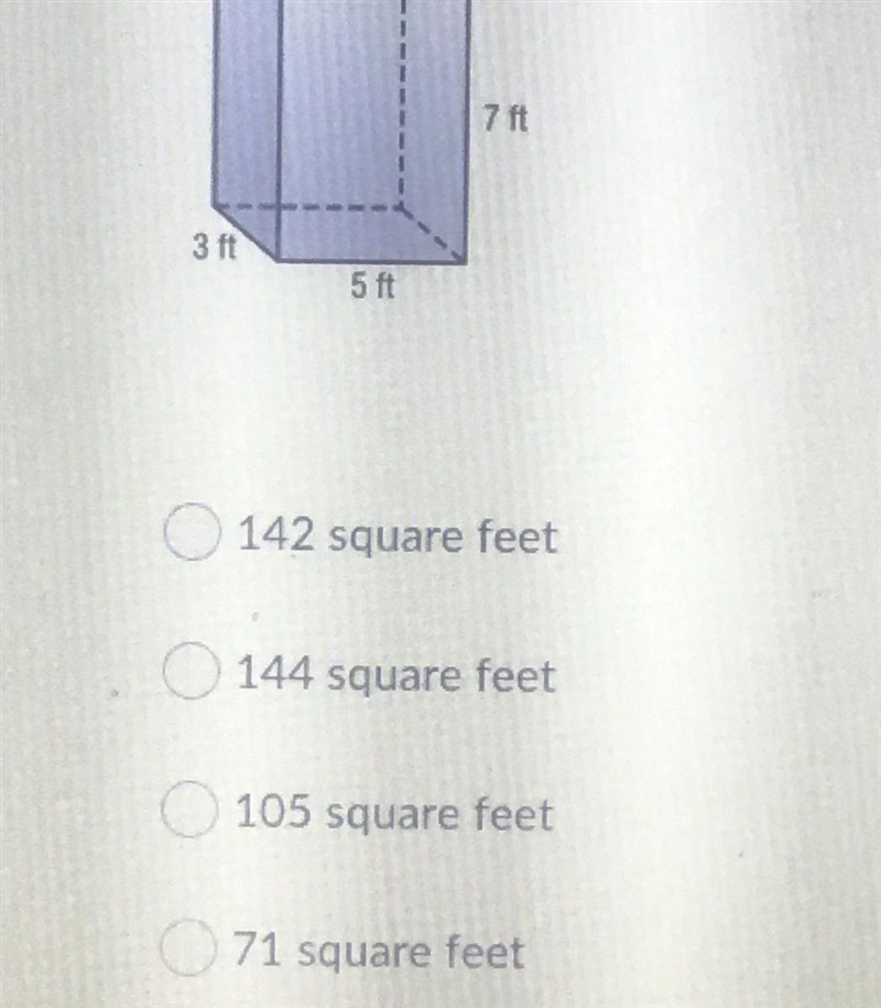 What is the surface of the following?-example-1