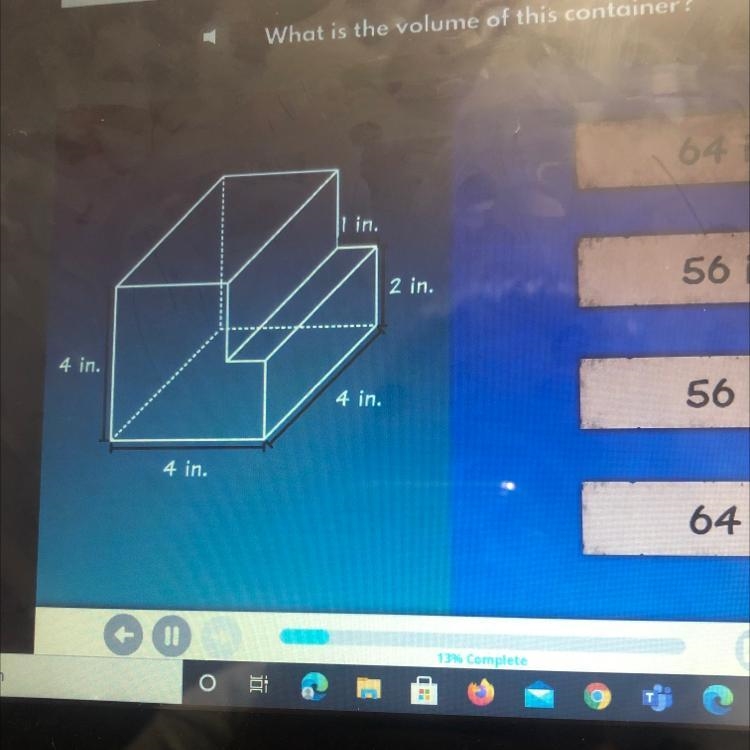 What is the volume of this container. also i need this quick ok?-example-1