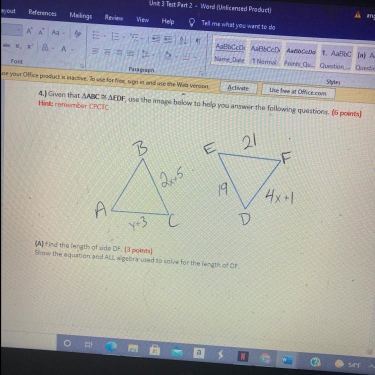 Zoom in to see, NEED HELP ASAP please don’t just comment. Given that ABC EDF use the-example-1