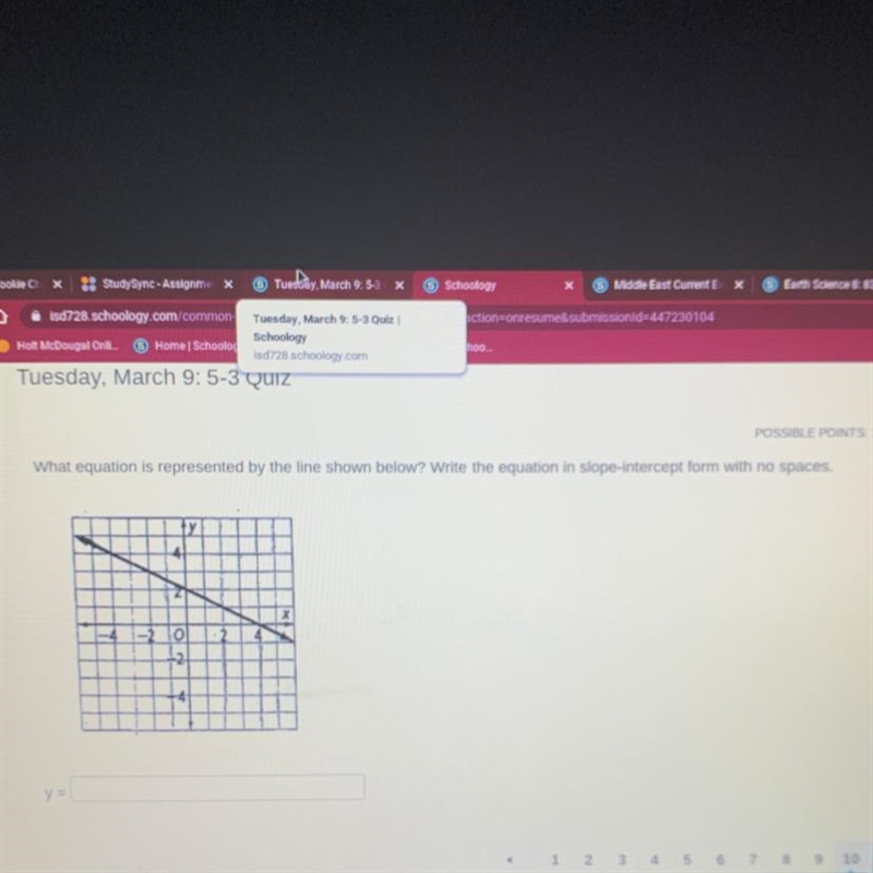 Please help me find the slope intercept form plesseeeeeee-example-1