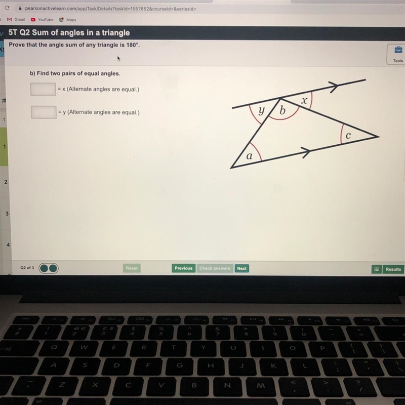 X RF SAID Activ 5T Q2 Sum of angles in a triangle Task Prove that the angle sum of-example-1