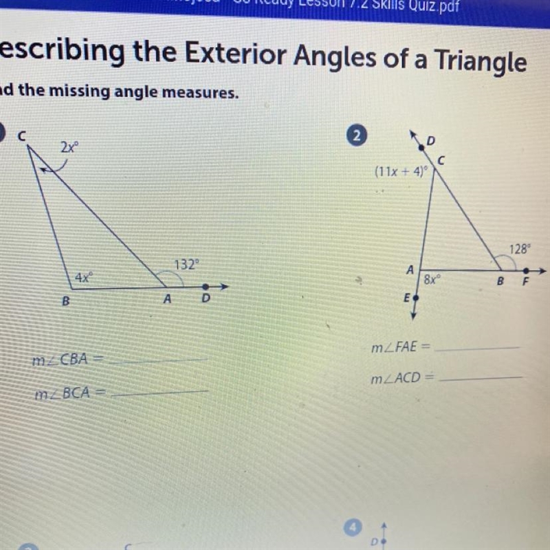 Find the missing angle measures Helppp por favor!!-example-1