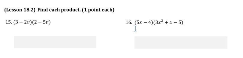 Find each product. (30 Points!)-example-1