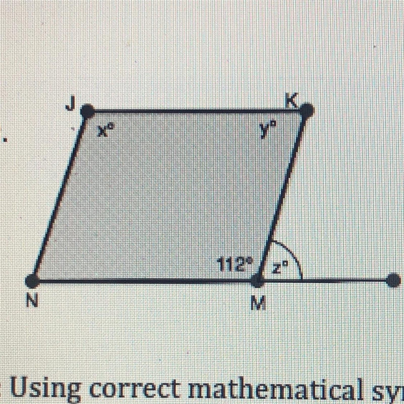 Find the missing parts of each parallelogram-example-1