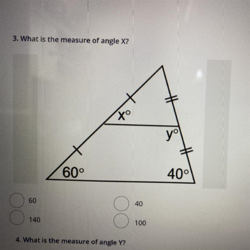 4. What is the measure of angle Y? Y=?-example-1