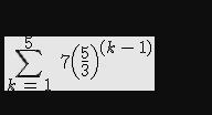 Find the approximate sum of the series shown below.-example-1