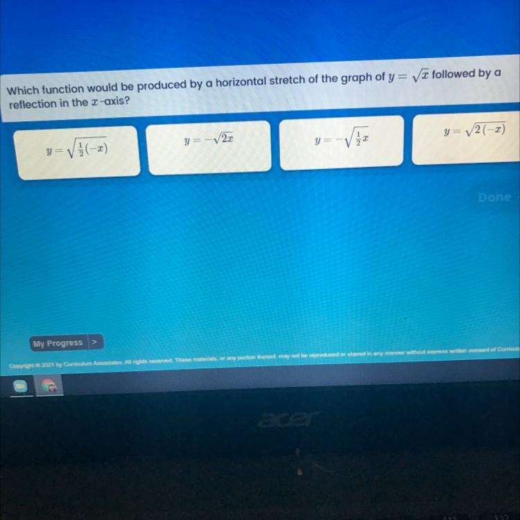 Can you please help me!! 8th grade math i-ready diagnostic test-example-1