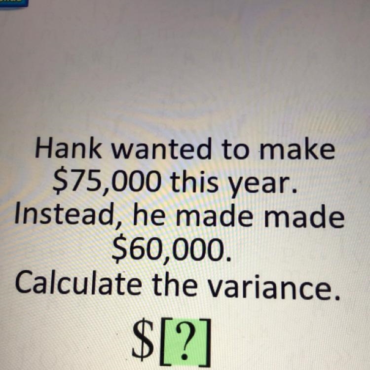 Calculate the variance.-example-1