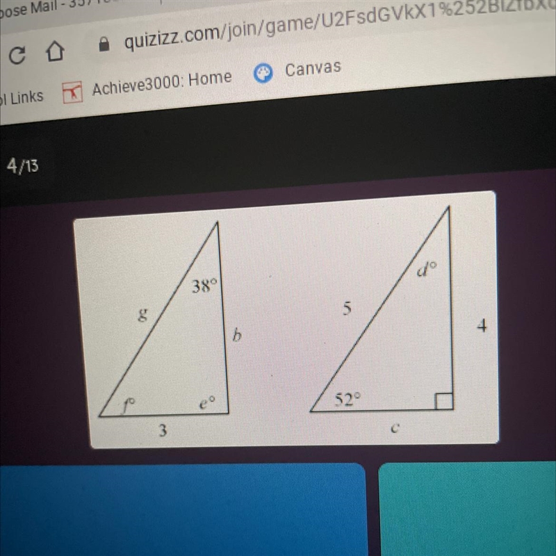 What do you do to solve for c? This is a congruent triangle. If so, what’s the answer-example-1