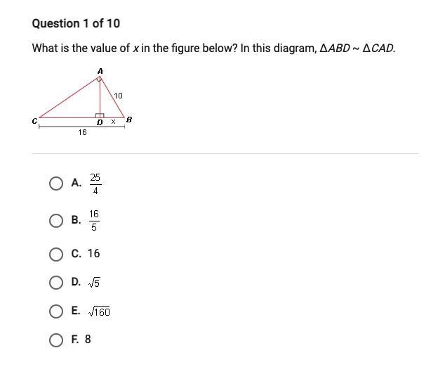 What is the value of x in the figure? In this diagram-example-1