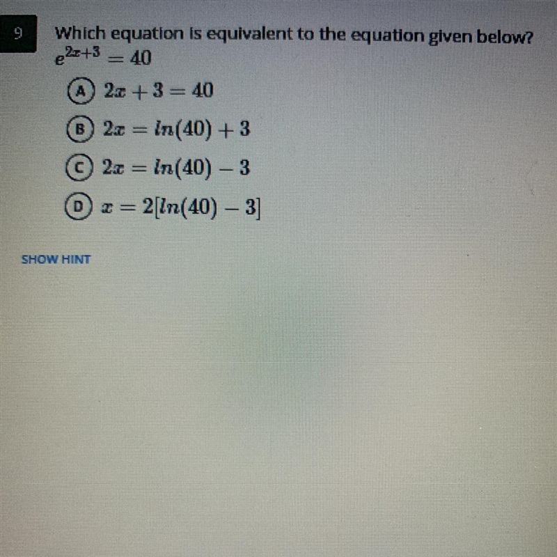 Which equation is equivalent to the equation below? (NO LINKS)-example-1