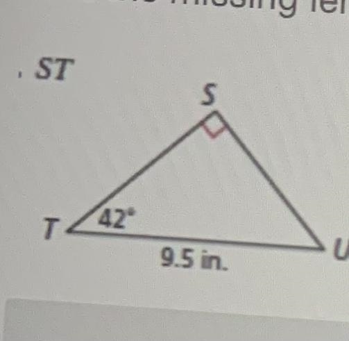 What the side length ST equals-example-1