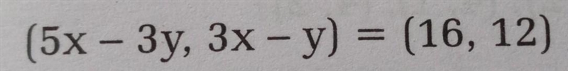 Find the value of x and y from the equation ​-example-1