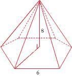 Someone please help me!!!! Find the total area of the regular pyramid. 280sq. units-example-1