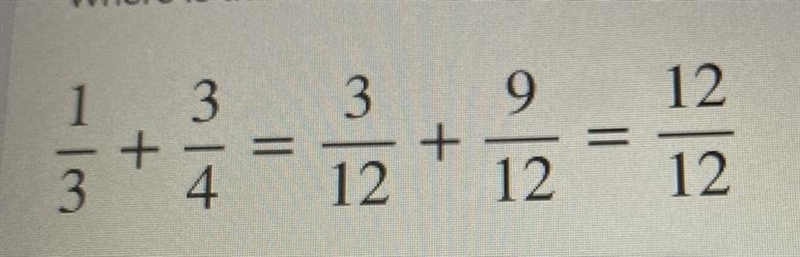 Where is the mistake in the following problem? 1) 3/12 2)9/12 3)3/4 4)1/3-example-1