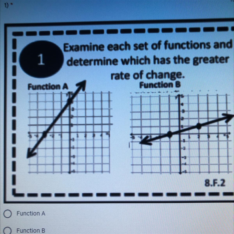 Which one has a greater rate of change?-example-1