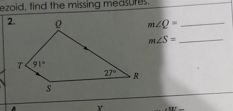 Find missing measure​-example-1