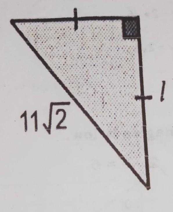 Using the triangle 45o -45o -90o theorem solve this triangle. please​-example-1