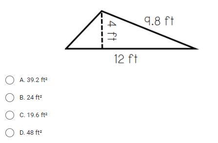 Calculate the area of the shape below.-example-1