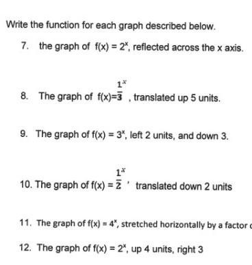 Write the function for each graph below.​-example-1