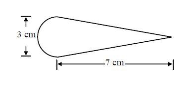 Find the area of the following figure. 14.0 cm2 10.5 cm2 28.1cm2 17.6 cm2-example-1